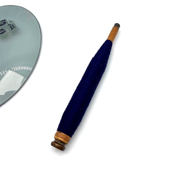 Bell System Telephone Memorabilia Smoked Glass Dish Spindle Decor - Picture 6 of 9